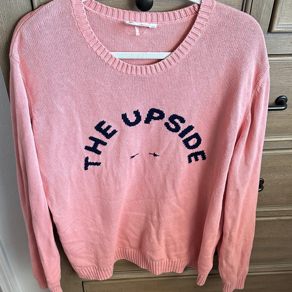 The Upside Pink Crew Neck Sweater